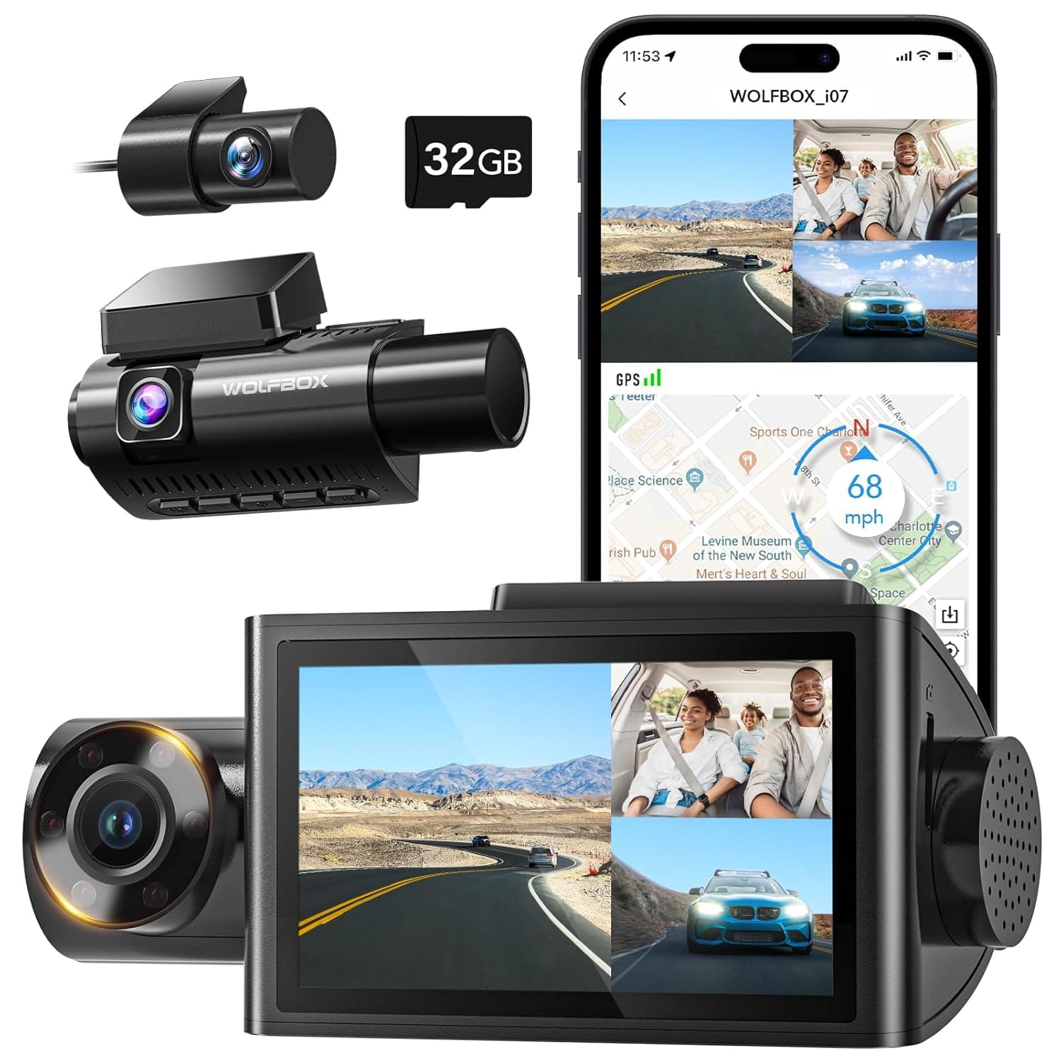 Rearview Mirror Dash Cam